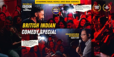 Imagem principal de British Indian Comedy Special  by Light City Comedy - Eindhoven