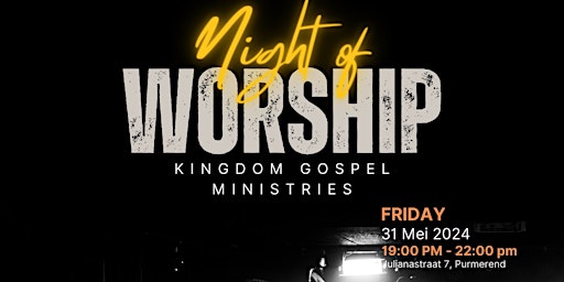 Hauptbild für Worship And Praise Night