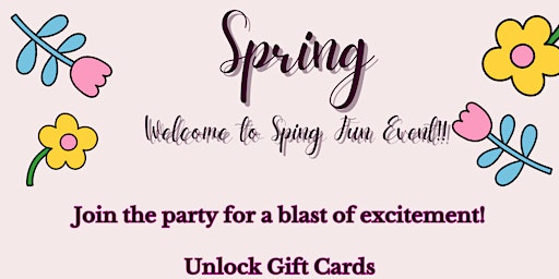 Welcome to Spring Fun Event for Seniors! primary image