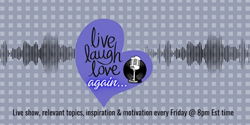 Imagem principal do evento Live, Laugh and Love again with Book Author  Tracy Kemp Live Radio Show