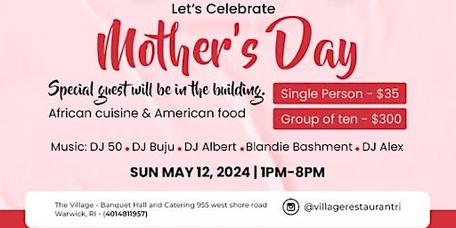 Village’s Mothers Day Event