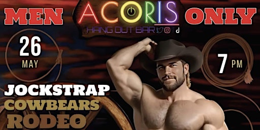 Jockstrap Cowbears Rodeo Night - MEN ONLY! @ Caguas primary image