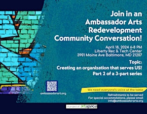 Ambassador Arts Community Conversations Part Two