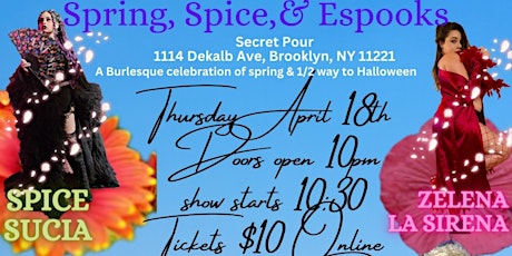 Spring, Spice,  & Espooks
