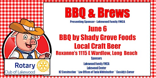 Lakewood Rotary's BBQ & Brews primary image