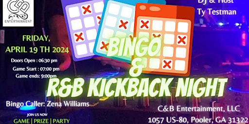 Image principale de BINGO R&B Kickback Nite!