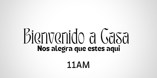 Imagem principal do evento Servicio de 11AM - Venture en Español