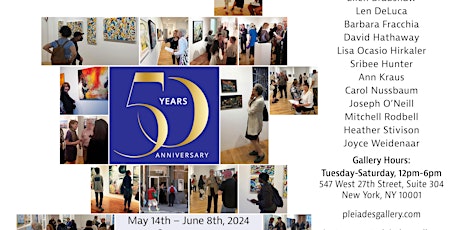 Pleiades Gallery Celebrates 50 Years!