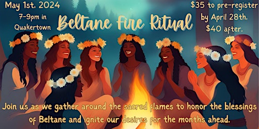 Imagem principal do evento Embrace the Flames: A Beltane Fire Ritual of Renewal and Passion