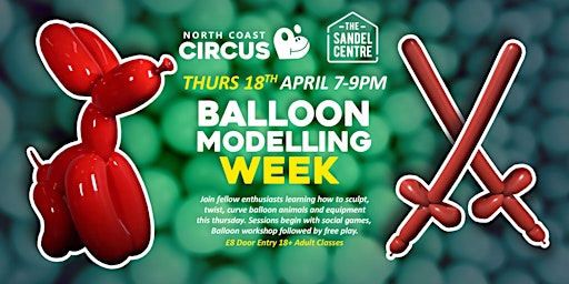Imagem principal do evento Balloon Modelling with North Coast Circus