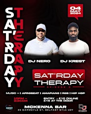 SAT'RDAY THERAPY EPISODE 5 WITH KREST & NERO 4TH MAY 2024