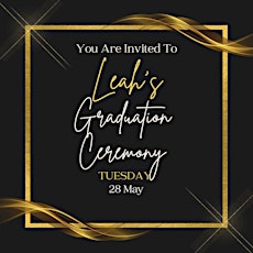 Leah's Graduation Ceremony