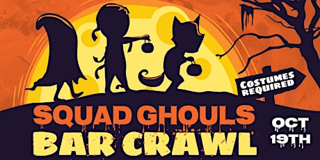 SQUAD GHOULS Halloween Bar Crawl Philadelphia primary image