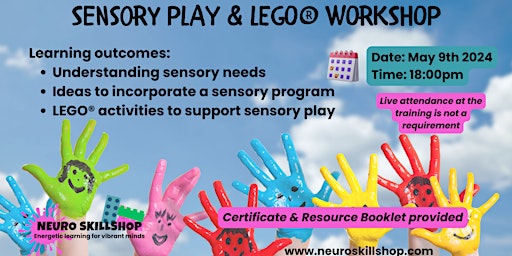 Imagem principal do evento Sensory, Play &  LEGO® Workshop