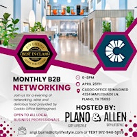 Primaire afbeelding van B2B Networking Event Hosted by Allen & Plano City Lifestyle