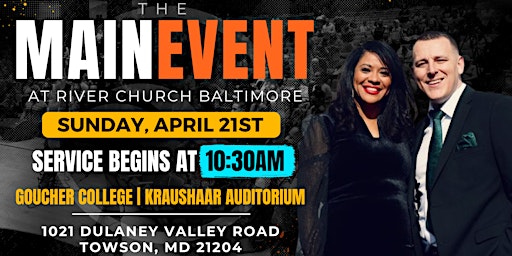 Imagem principal do evento Dynamic Worship & Message | River Church Baltimore
