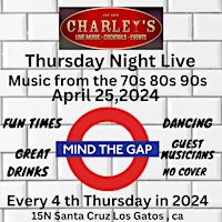 THURSDAY Night Live JAM with MIND THE GAP - come share the stage!  primärbild