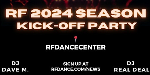Imagem principal do evento RF 2024 Season Kick-Off Party/Fiesta de Inicio de Temporada 2024 (9:30-2am)