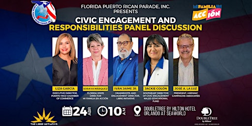 Imagem principal do evento Civic Engagement and Responsibilities Panel Discussion