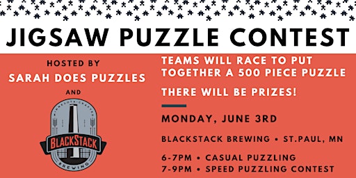 Hauptbild für Blackstack Brewing Jigsaw Puzzle Contest - June 2024