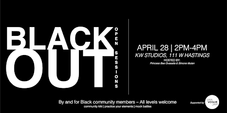 BLACK OUT: Open Session