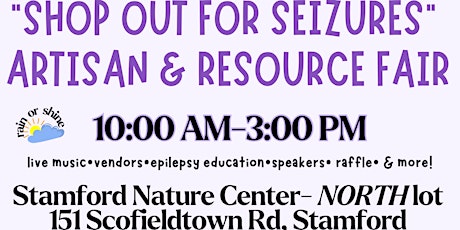 SHOP OUT FOR SEIZURES- MAY 4TH