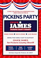 Pickens Party Supporting Chuck James for Pickens County Sheriff primary image