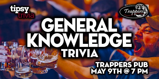 Primaire afbeelding van Spruce Grove: Trappers Pub - General Knowledge Trivia Night - May 9, 7pm