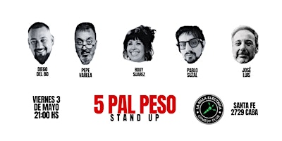 Imagem principal de 5 PAL PESO | STAND UP