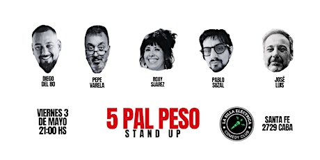 5 PAL PESO | STAND UP  primärbild