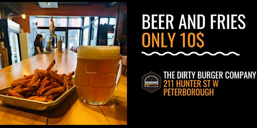 Thirsty Thursday: $10 Premium Beer and Fries Special primary image
