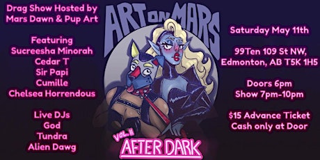 Art On Mars After Dark