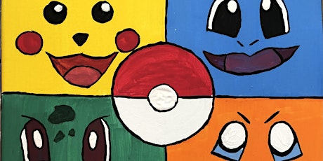 Kid’s Painting at Archive’s- Catch ’em All