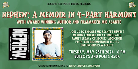 NEPHEW with MK Asante | A Busboys and Poets Books Presentation