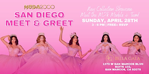 SAN DIEGO Moda 2000 Meet & Greet / New Quince Collection Showcase primary image