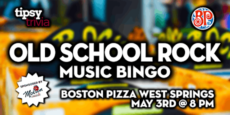 Calgary: Boston Pizza West Springs - Old School Music Bingo - May 3, 8pm