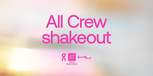 Primaire afbeelding van On x YFR All Crew Shakeout