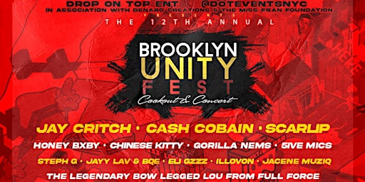 Primaire afbeelding van Brooklyn Unity Fest 2024