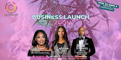 Welcome to the Official Business Launch!