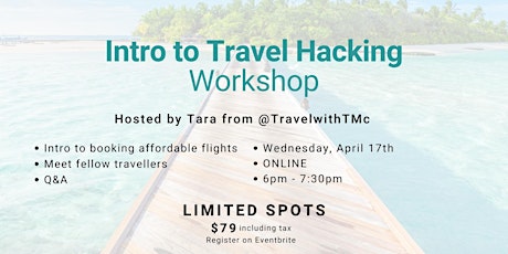 Intro to Travel Hacking for Canadians (ONLINE)