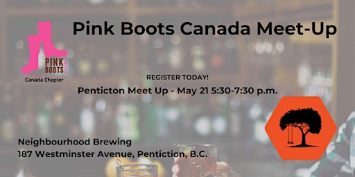Imagem principal do evento Pink Boots Society Canada Chapter Meet-Up