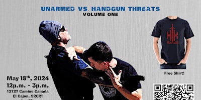 Imagem principal do evento HTK Krav Maga - Gun Fu  Unarmed vs Handgun Threats vol 1