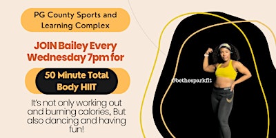 Imagen principal de WELLNESS WEDNESAY! Total Body Workout With Bailey!