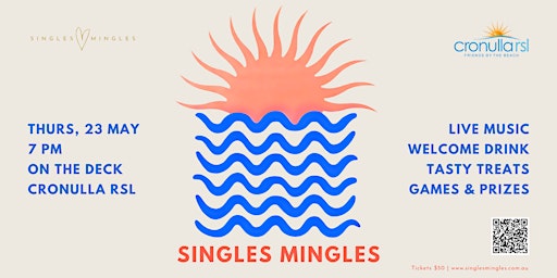 SINGLES MINGLES - CRONULLA RSL primary image