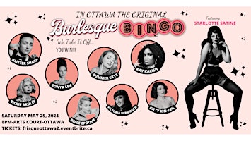 Imagem principal do evento The Original Burlesque Bingo in Ottawa