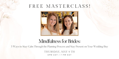 Free Masterclass! Mindfulness For Brides