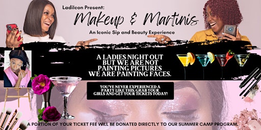Imagem principal do evento Makeup and Martinis