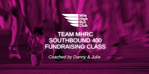 Primaire afbeelding van MHRC Southbound Fundraiser Class, Julia + Danny