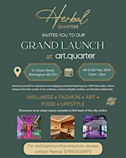 Herbal Quarters invites you to the grand launch at Art Quarter