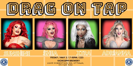 Drag on Tap: Drag Night at Kichesippi Brewery